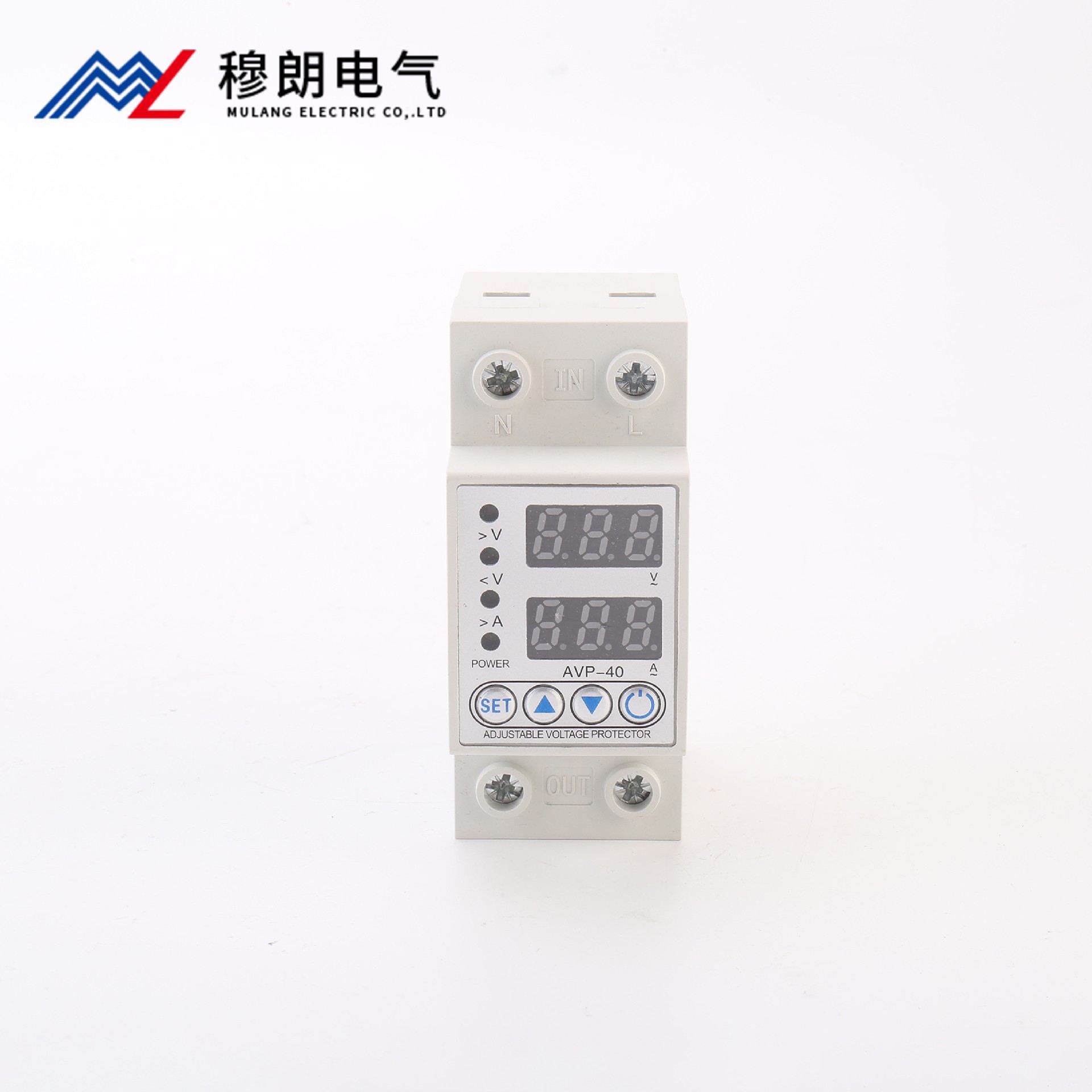 自復(fù)式過(guò)欠壓2P 40A  雙顯